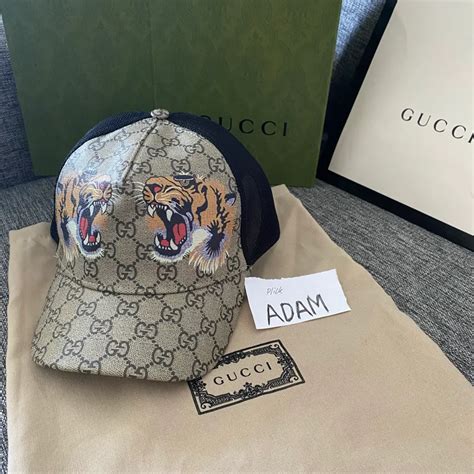 gucci keps tiger|gucci tiger official website.